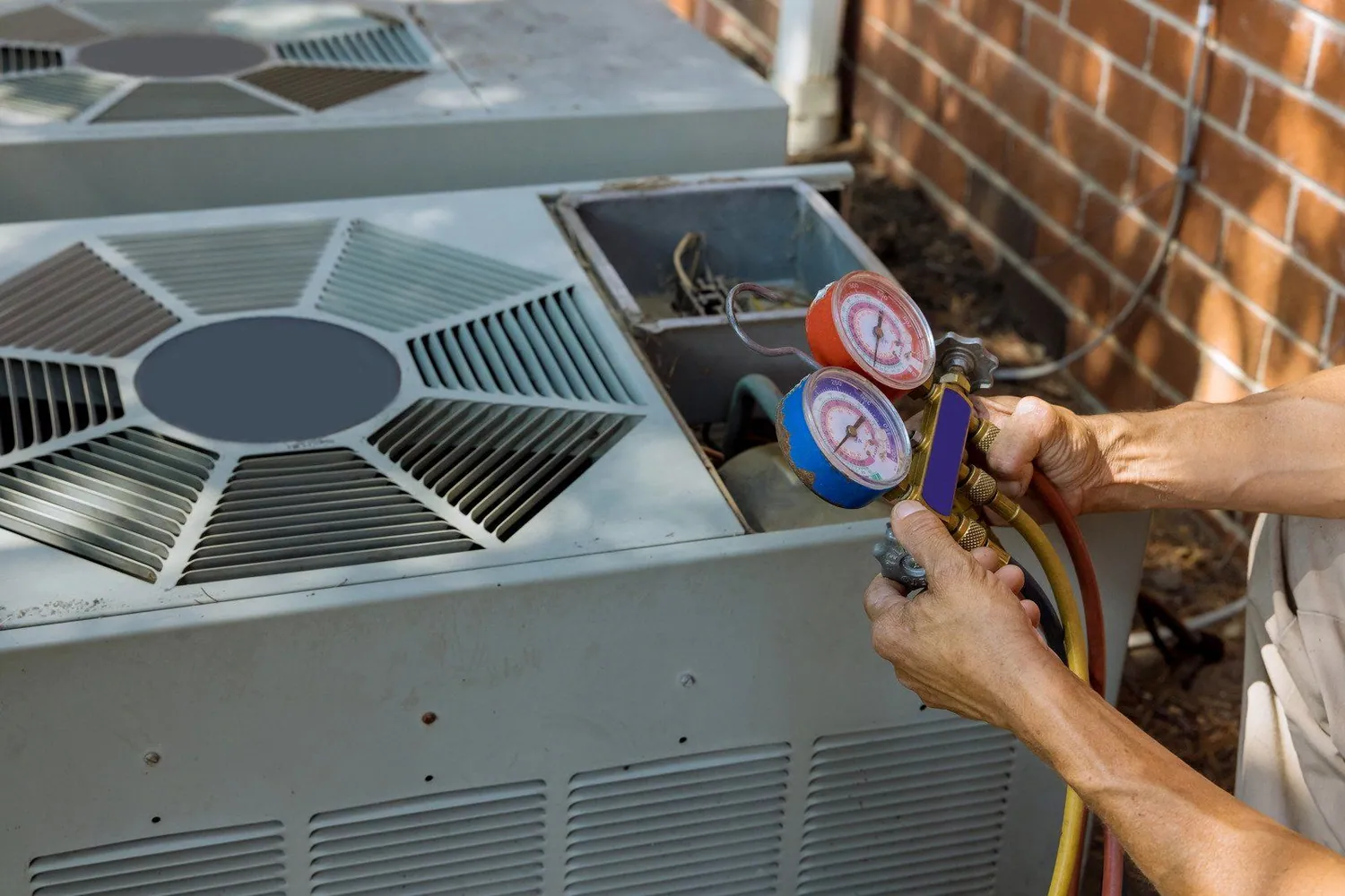 Heat Pump Repair — Leon Plumbing Heating & Cooling
